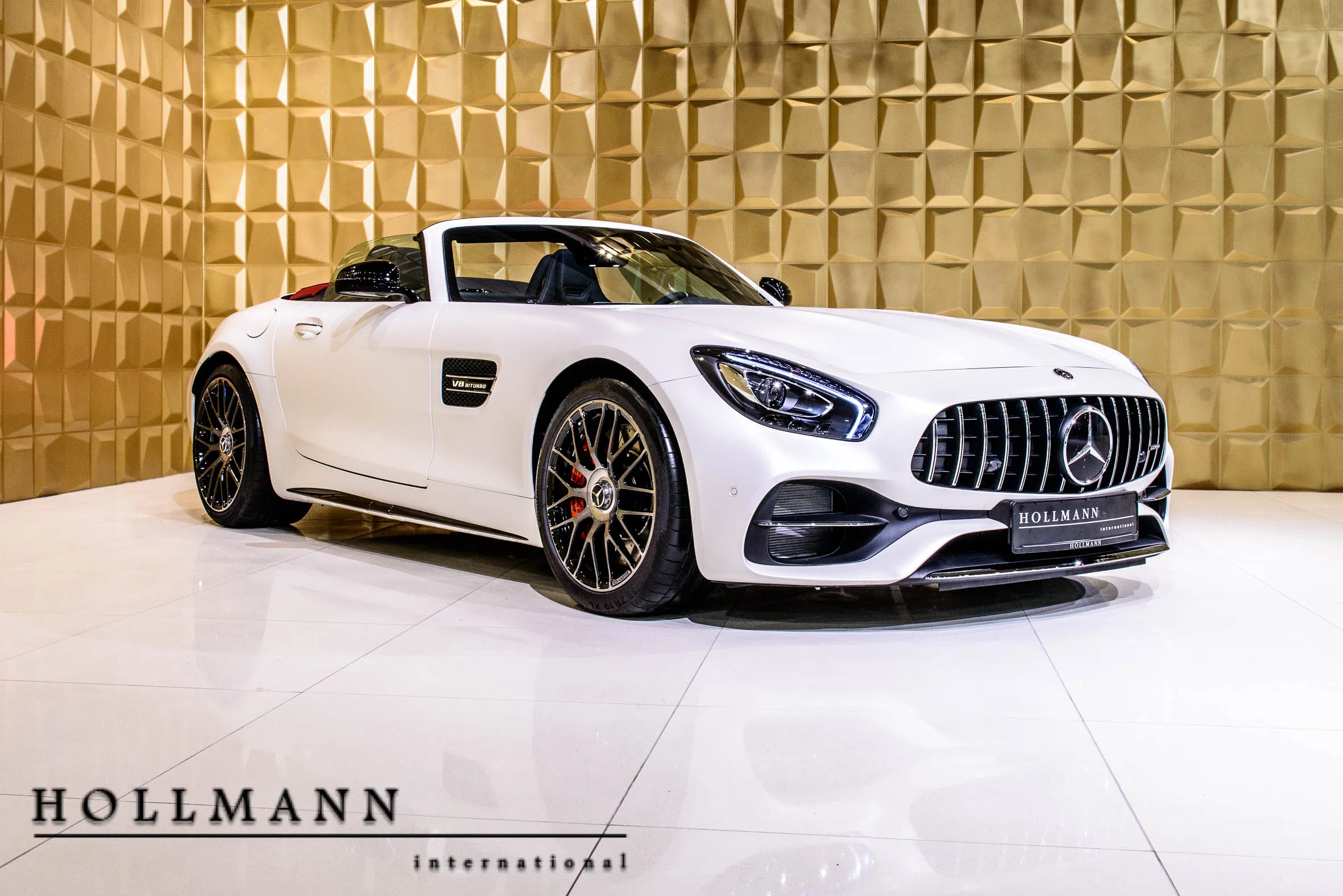 2018 Mercedes AMG GT C Roadster EDITION 50 - Limited Edition 1 of 500 for sale, exterior, White