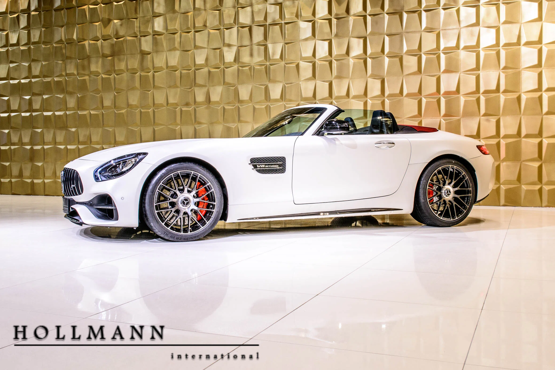 2018 Mercedes AMG GT C Roadster EDITION 50 - Limited Edition 1 of 500 for sale, exterior, White