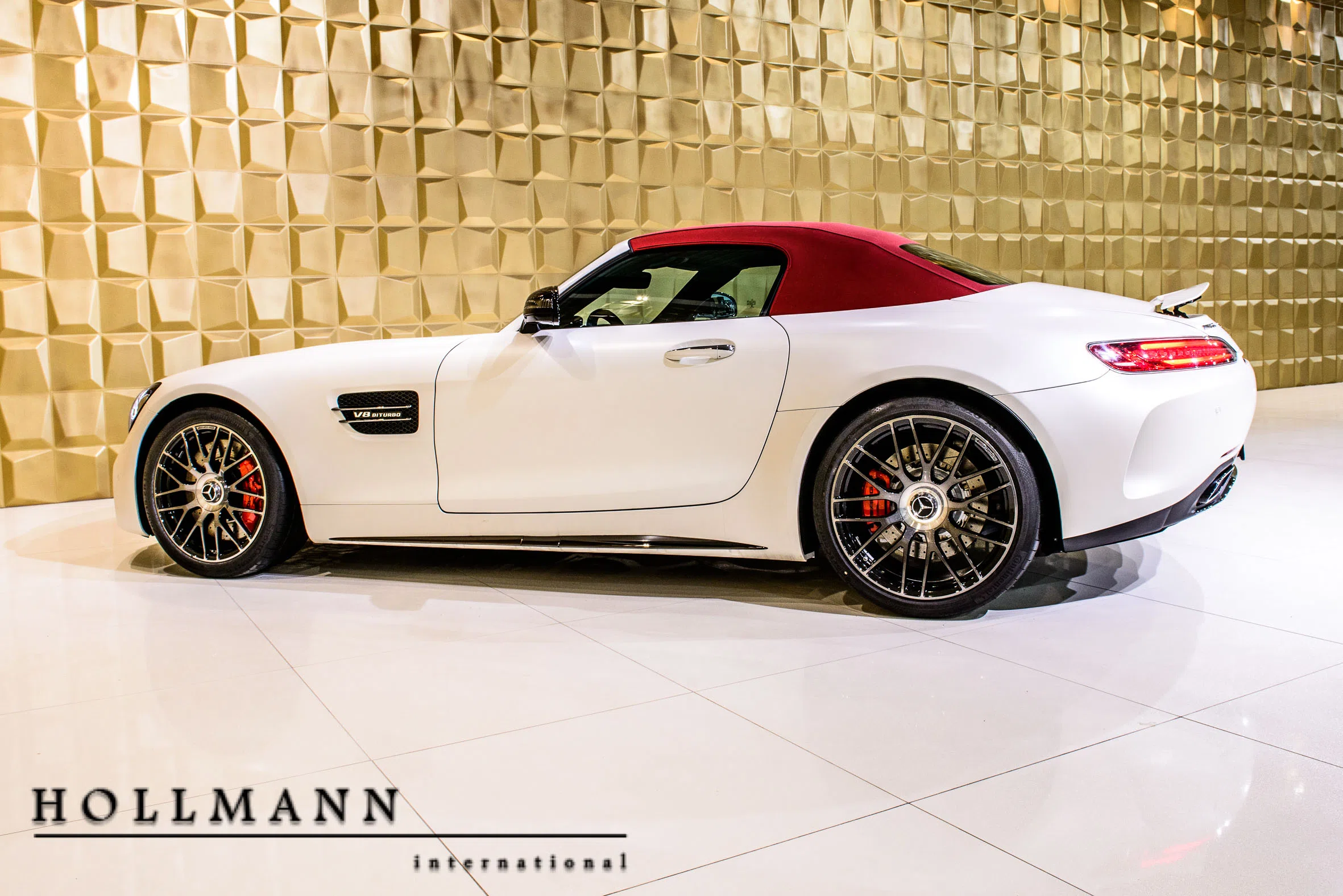 2018 Mercedes AMG GT C Roadster EDITION 50 - Limited Edition 1 of 500 for sale, exterior, White