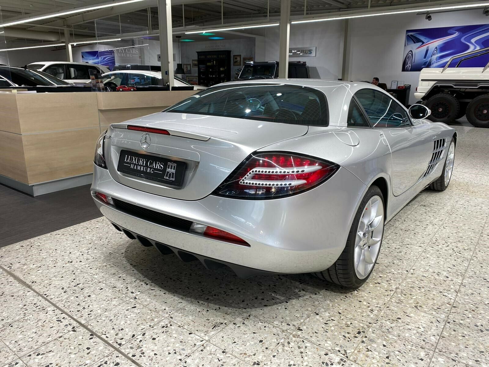 2006 Mercedes-Benz SLR Coupe SILVER, 6/19