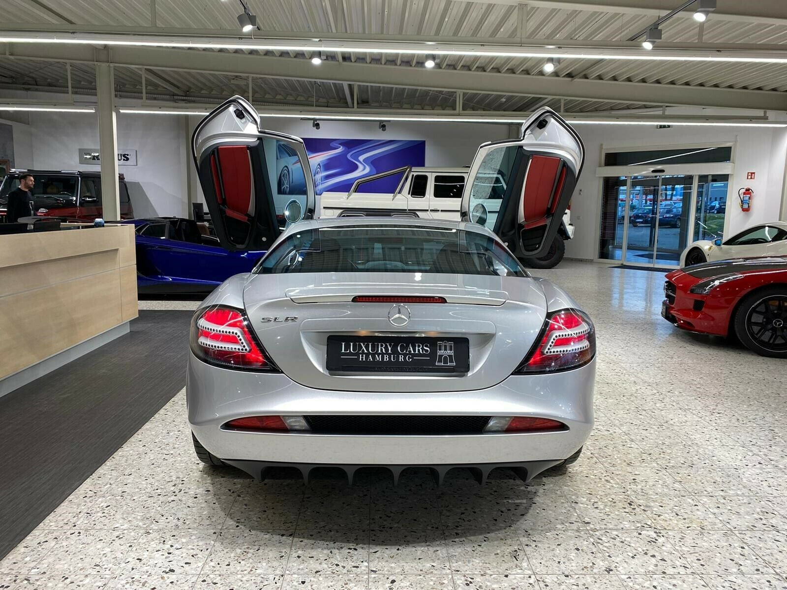 2006 Mercedes-Benz SLR Coupe SILVER, 7/19