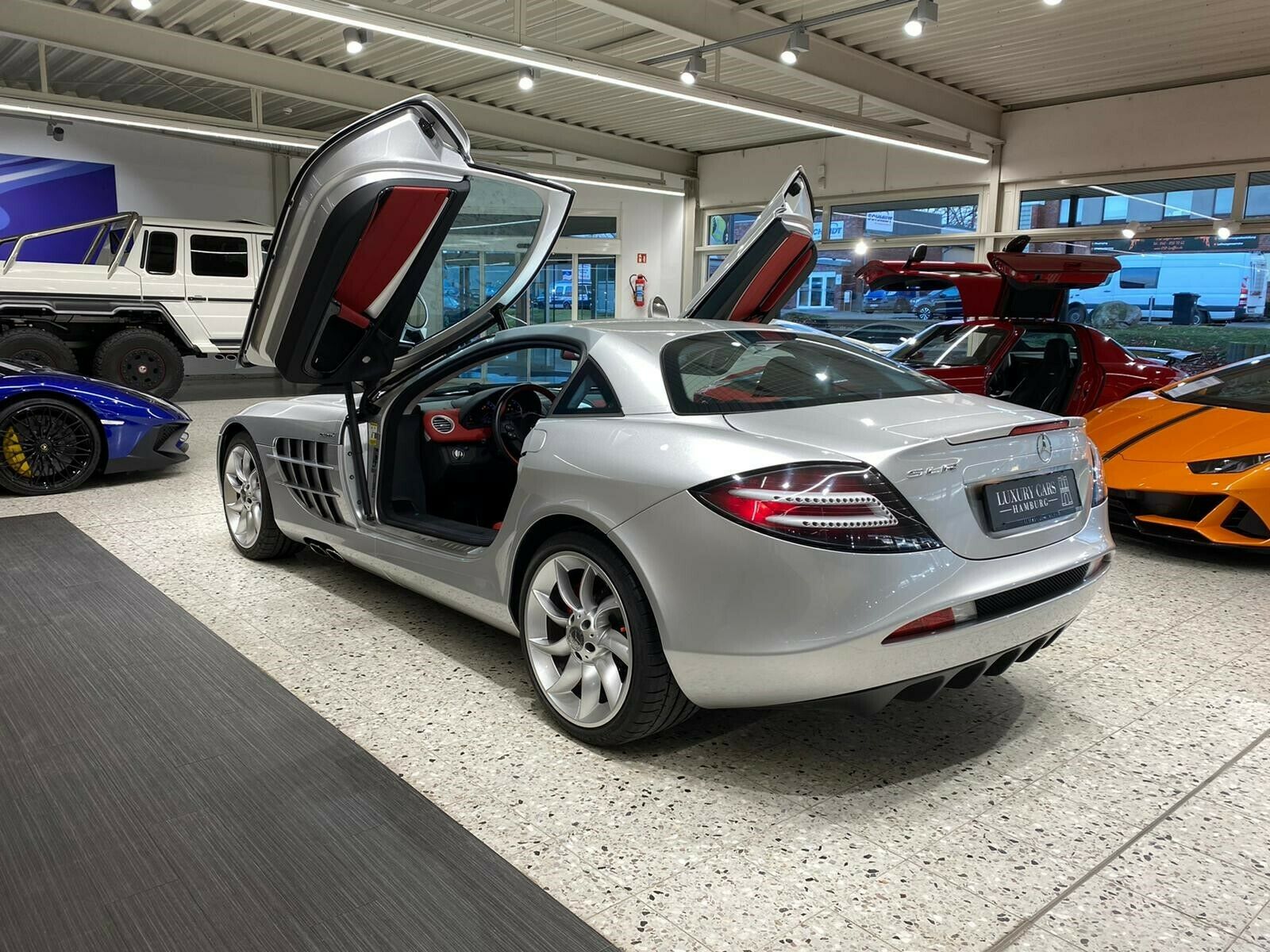 2006 Mercedes-Benz SLR Coupe SILVER, 8/19