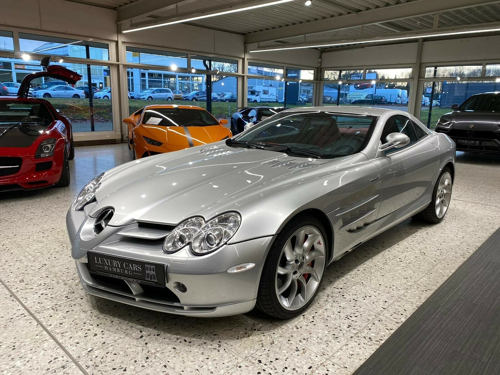 2006 Mercedes-Benz SLR Coupe SILVER, 10/19