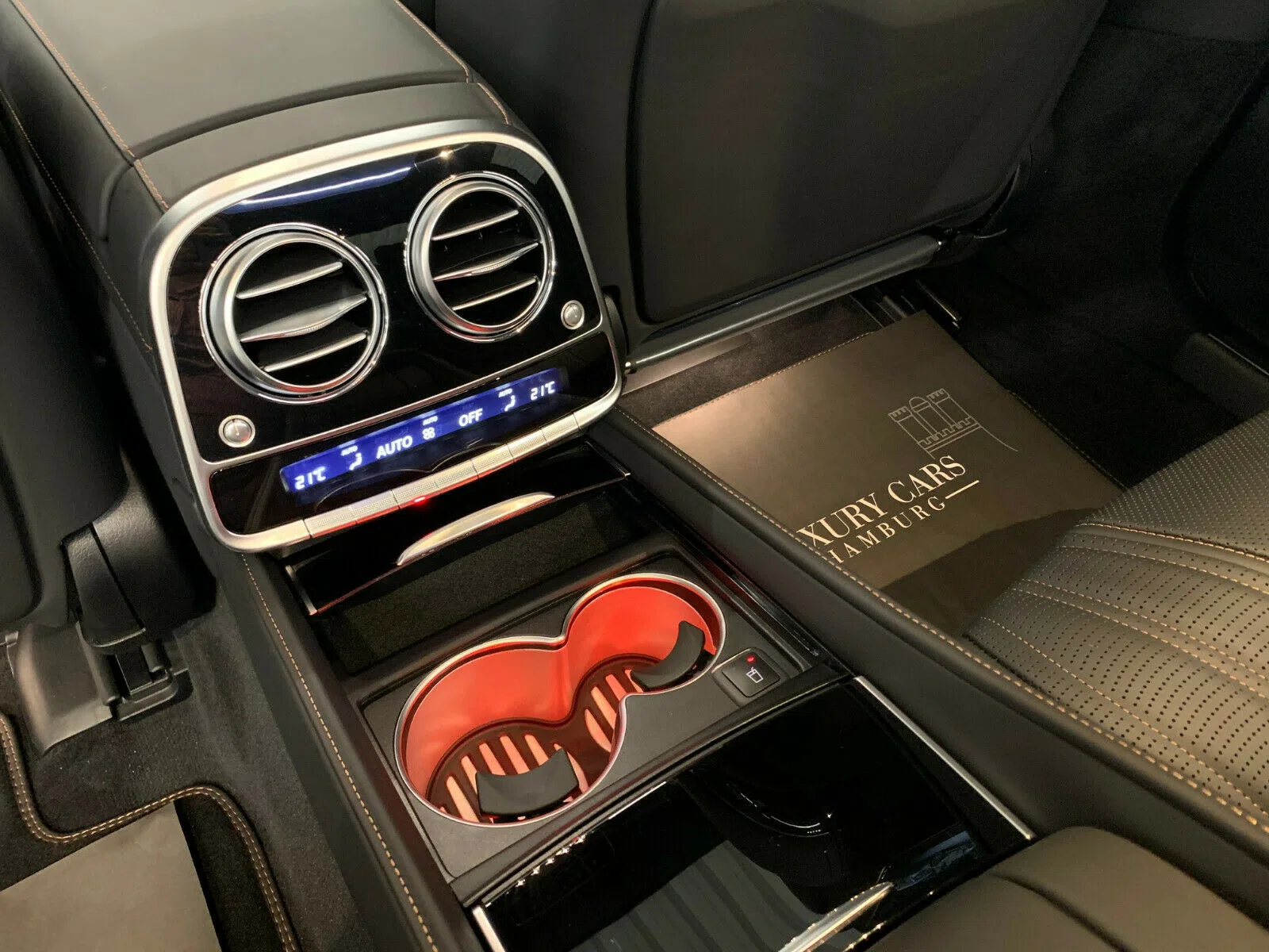 2020 Mercedes-Benz S 65 AMG Final Edition Limited "1 of 130" interior, center console, Black Leather
