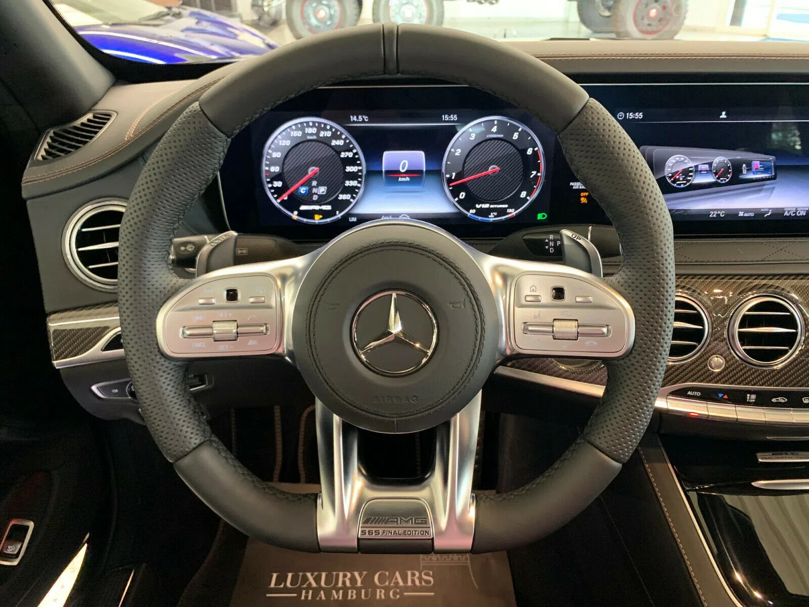2020 Mercedes-Benz S 65 AMG Final Edition Limited "1 of 130" interior, Black Leather