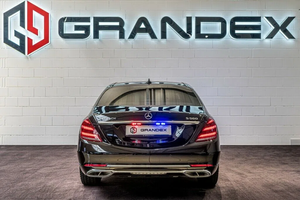 2020 Mercedes-Maybach S 560 Armored B6 for sale, exterior, Obsidianschwarz metallic