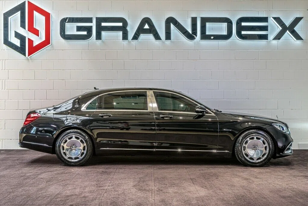 2020 Mercedes-Maybach S 560 Armored B6 for sale, exterior, Obsidianschwarz metallic