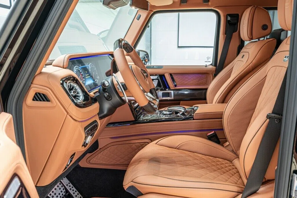 2020 BRABUS G 700 interior, seats, Individual leather interior Cuio