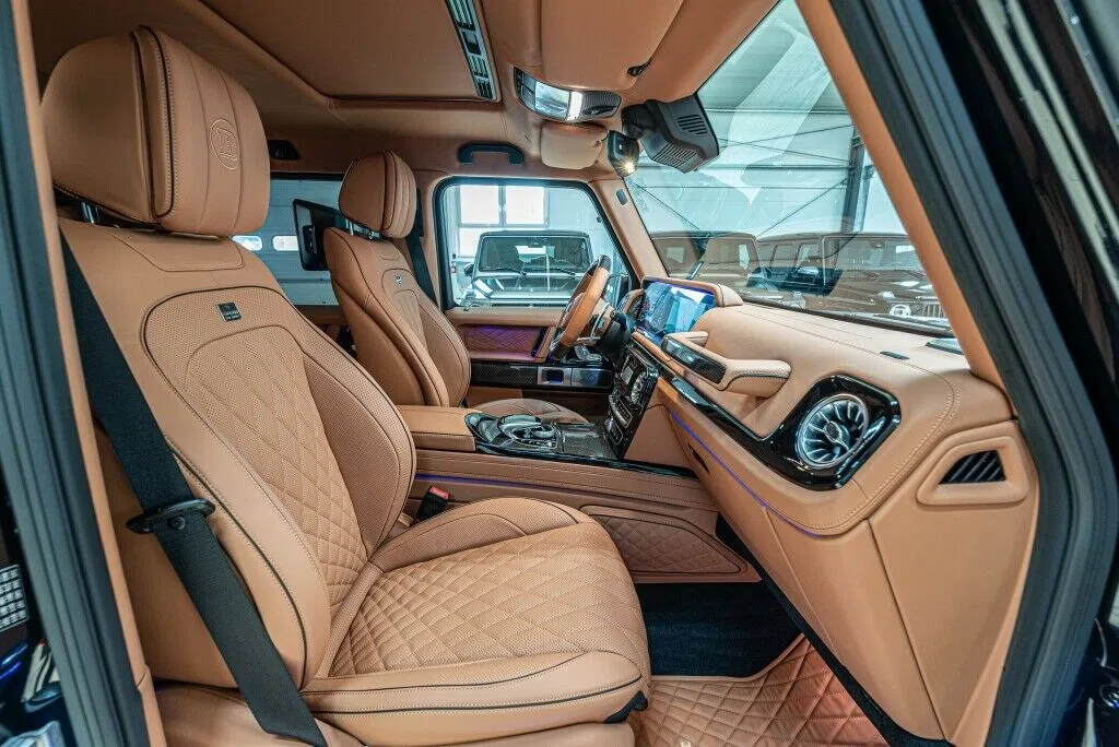 2020 BRABUS G 700 interior, seats, Individual leather interior Cuio