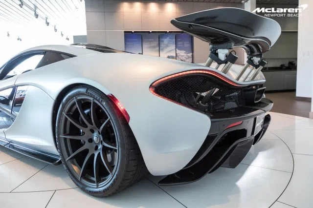 2015 McLaren P1 for sale, exterior, Ice silver