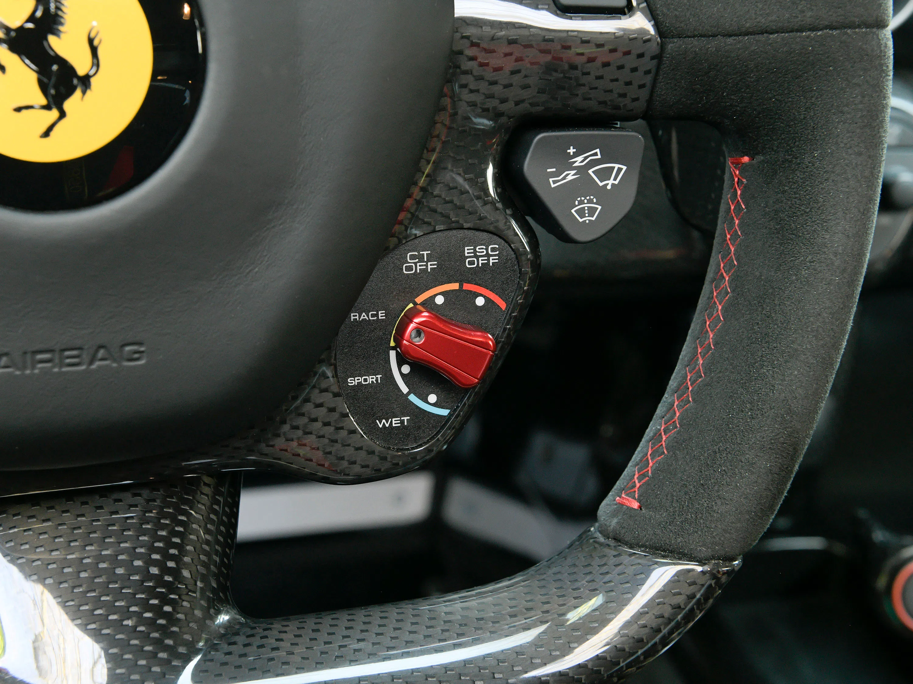 2014 Ferrari LaFerrari interior, Leather Black