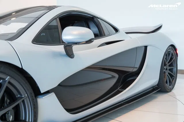 2015 McLaren P1 for sale, exterior, Ice silver