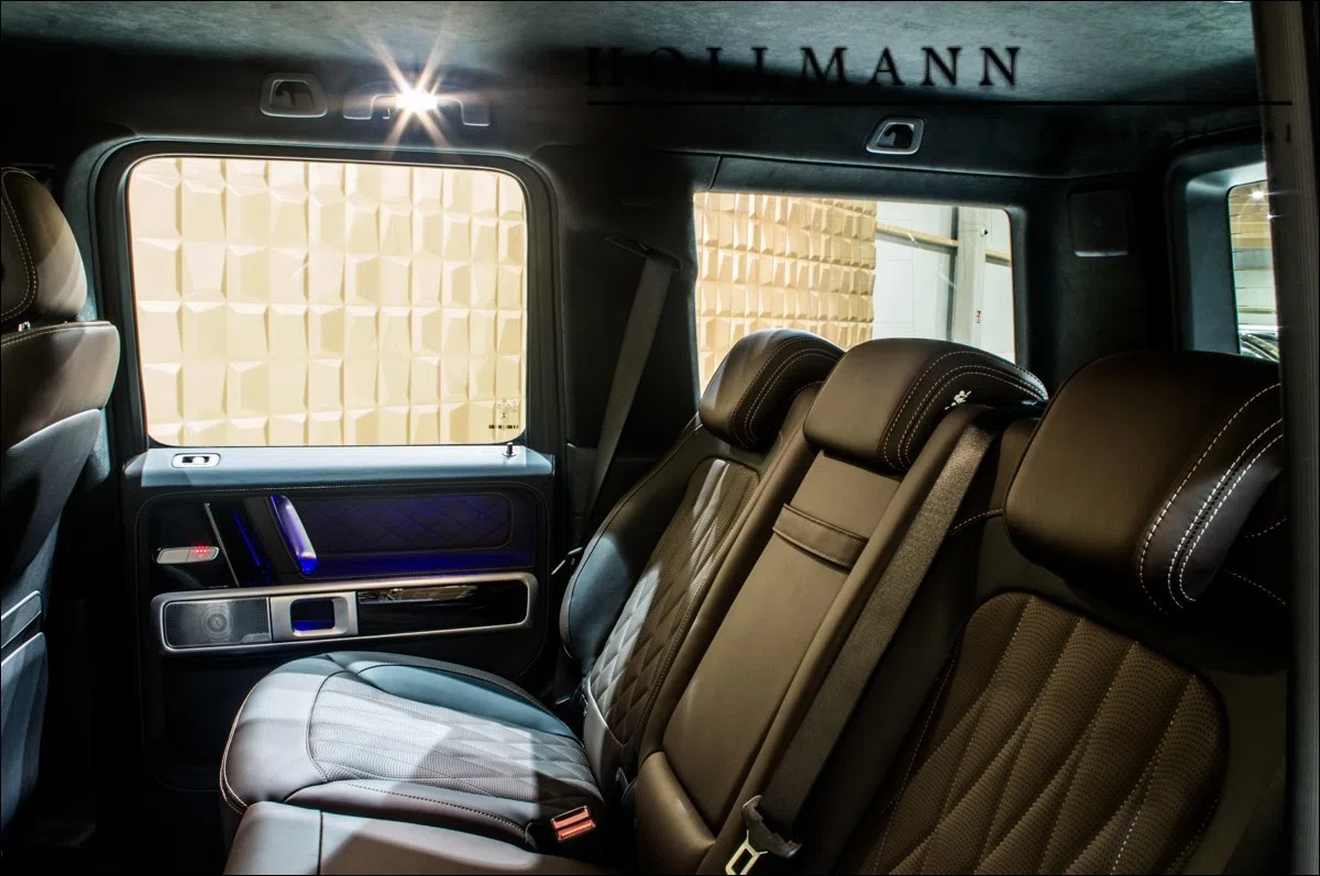 2020 Mercedes-Benz G 63 AMG ARMOURED / GEPANZERT interior, seats, Designo Leder Nappa Black