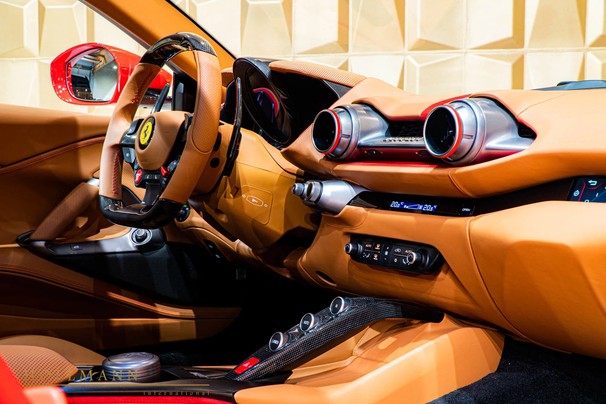 2020 Mansory 812 Superfast Stallone interior, Cuoio