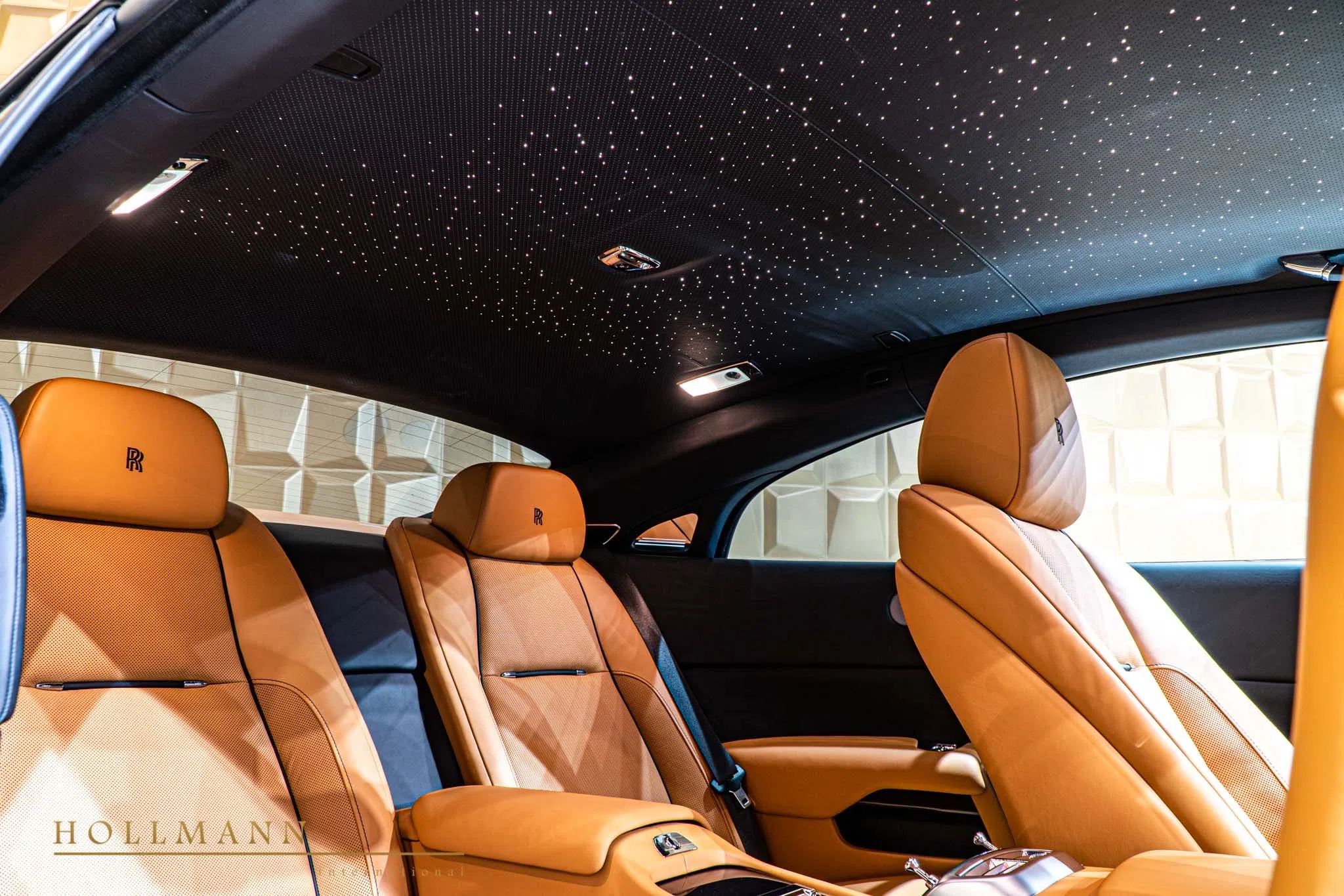 2020 Mansory Wraith interior, seats, Tan