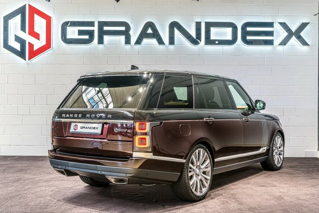 2020 Range Rover 5.0 Supercharged SVAutobiography LWB for sale, exterior, Rosello Red Duo Tone
