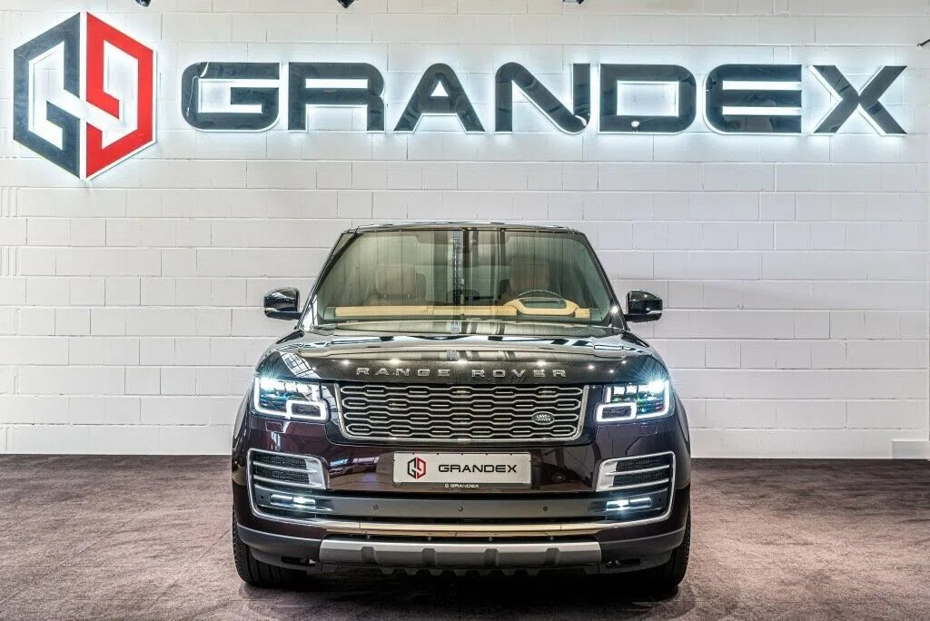 2020 Range Rover 5.0 Supercharged SVAutobiography LWB for sale, exterior, Rosello Red Duo Tone