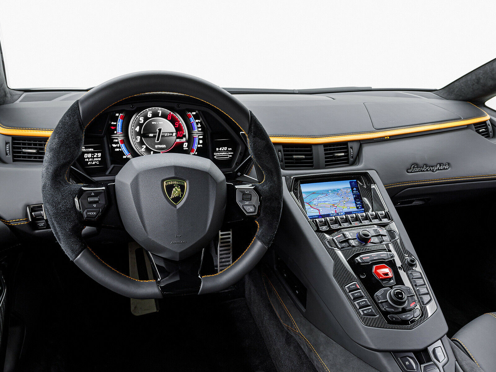 2018 Lamborghini Aventador S Coupe LP740-4, 4/17
