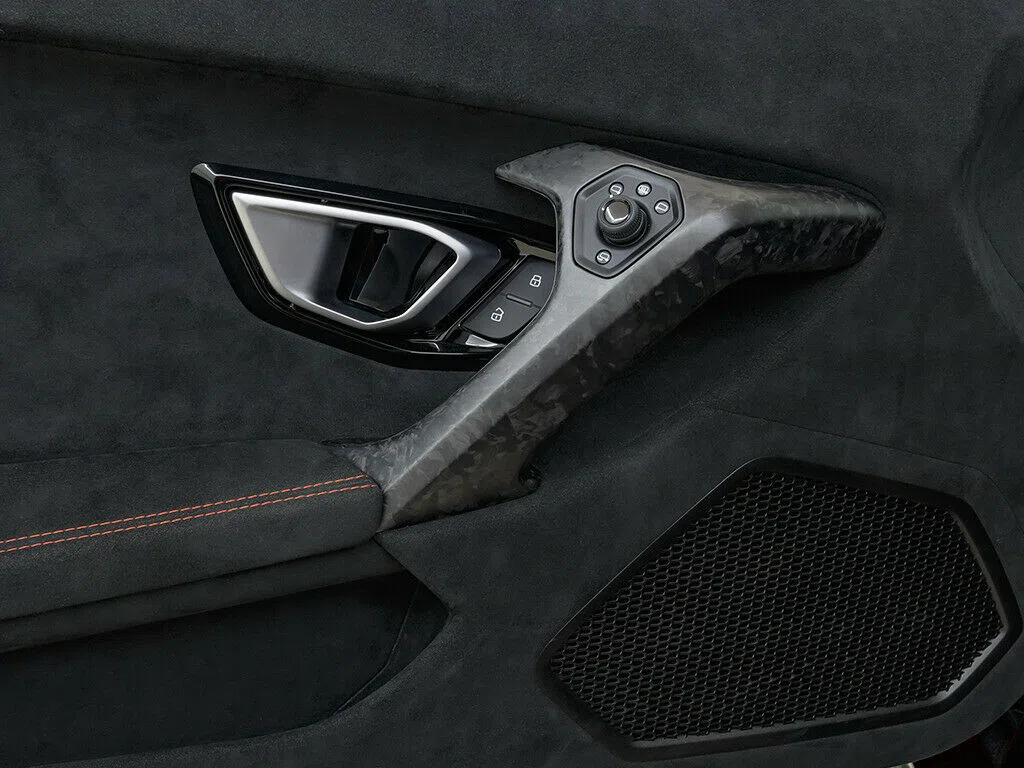 2018 Lamborghini Huracan Performante Coupe LP640-4 interior, door panel, Alcantara Schwarz