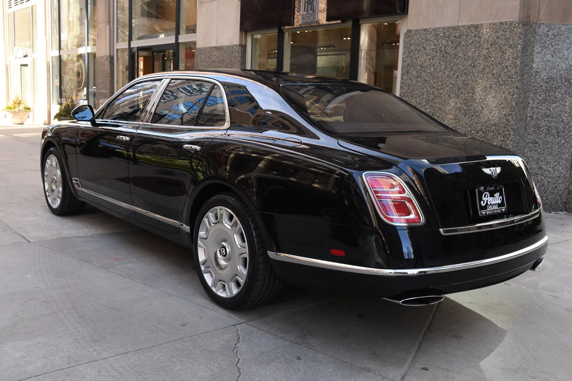 2017 Bentley Mulsanne for sale, exterior, Onyx Metallic