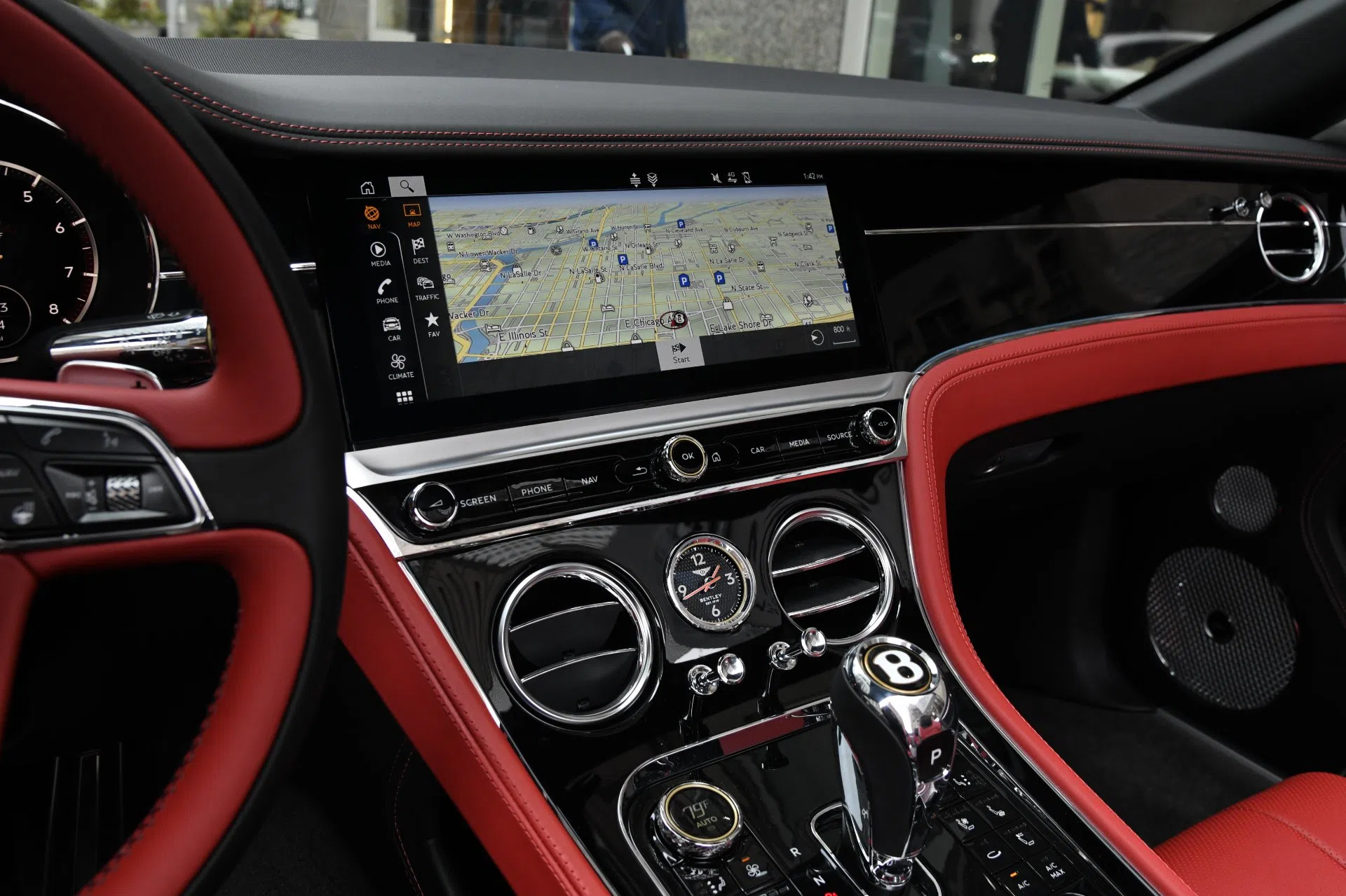 2020 Bentley Continental GTC interior, dashboard, HOTSPUR