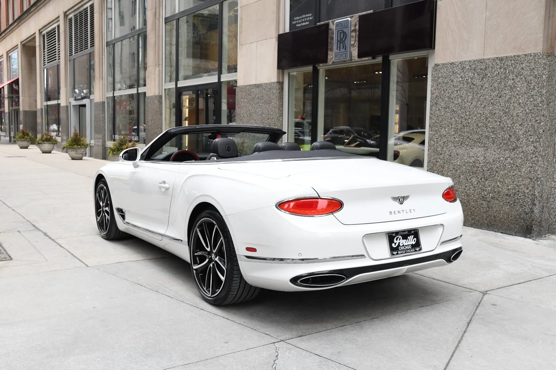 2020 Bentley Continental GTC for sale, exterior, Glacier White Solid