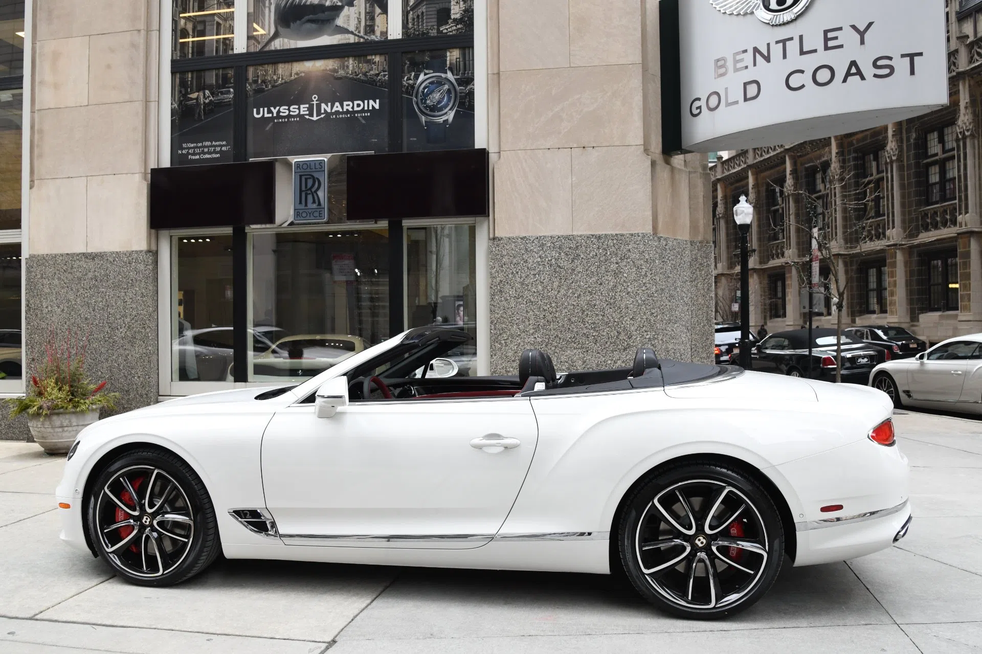 2020 Bentley Continental GTC for sale, exterior, Glacier White Solid