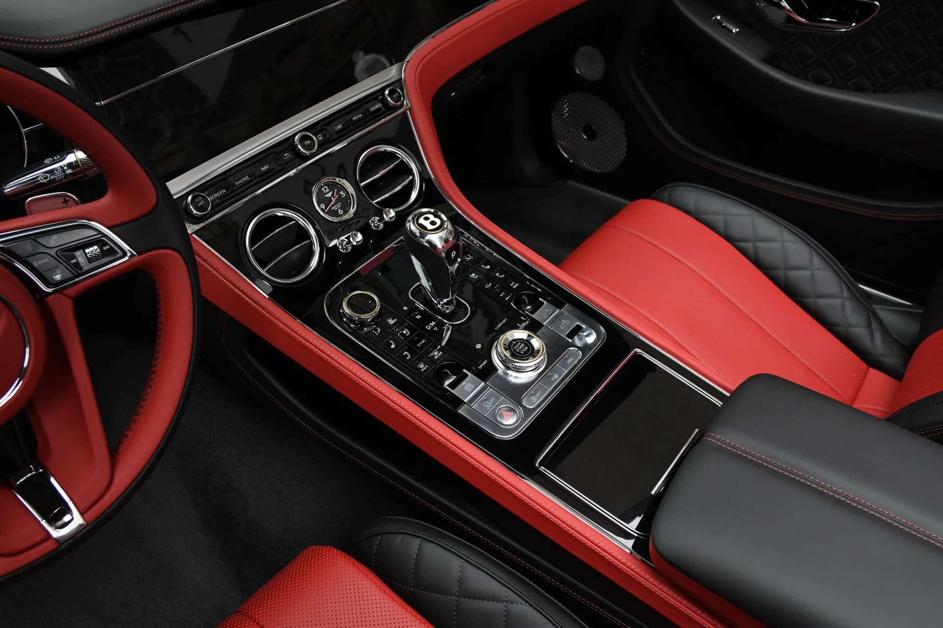 2020 Bentley Continental GTC interior, HOTSPUR