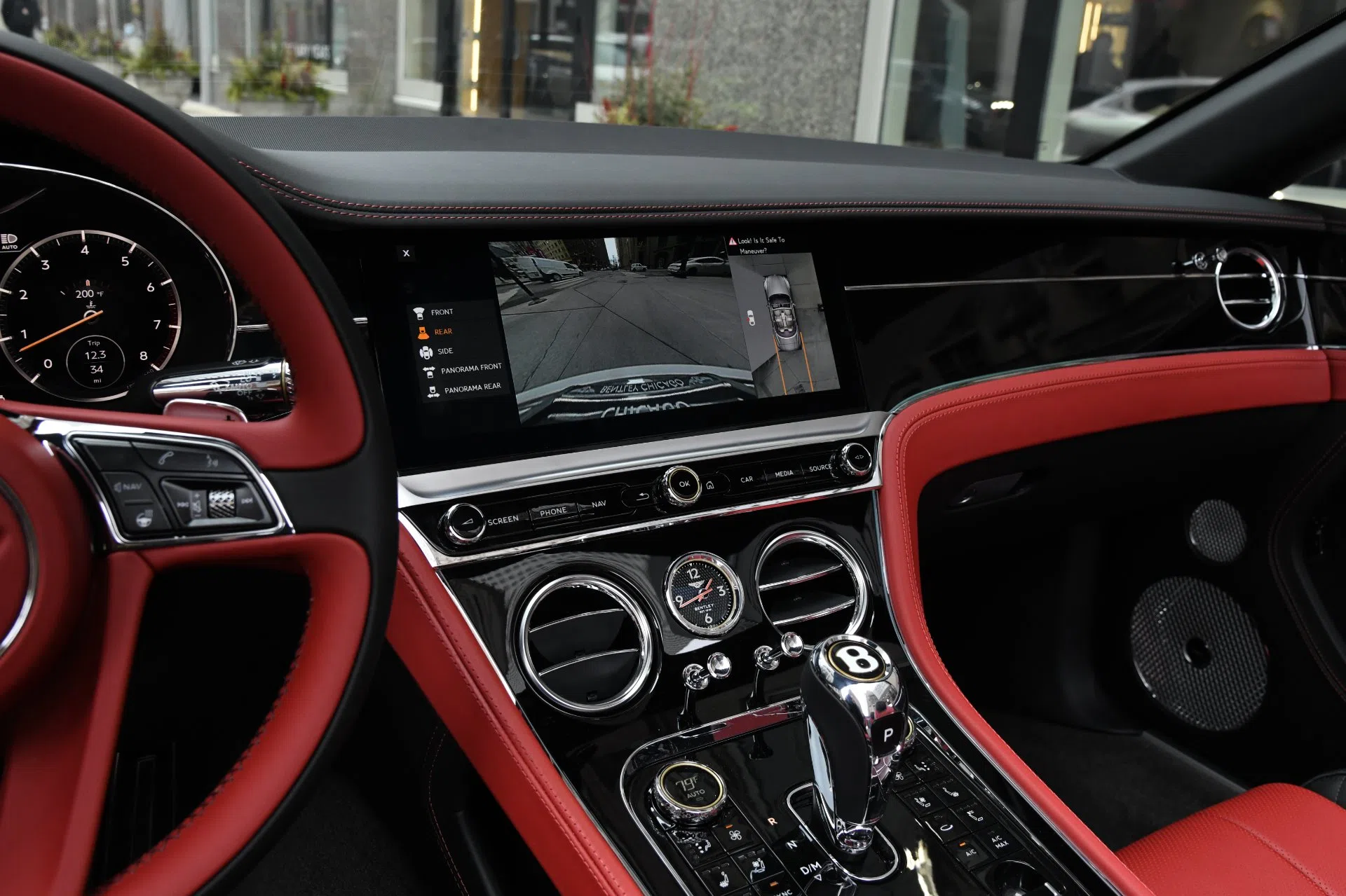 2020 Bentley Continental GTC interior, dashboard, HOTSPUR