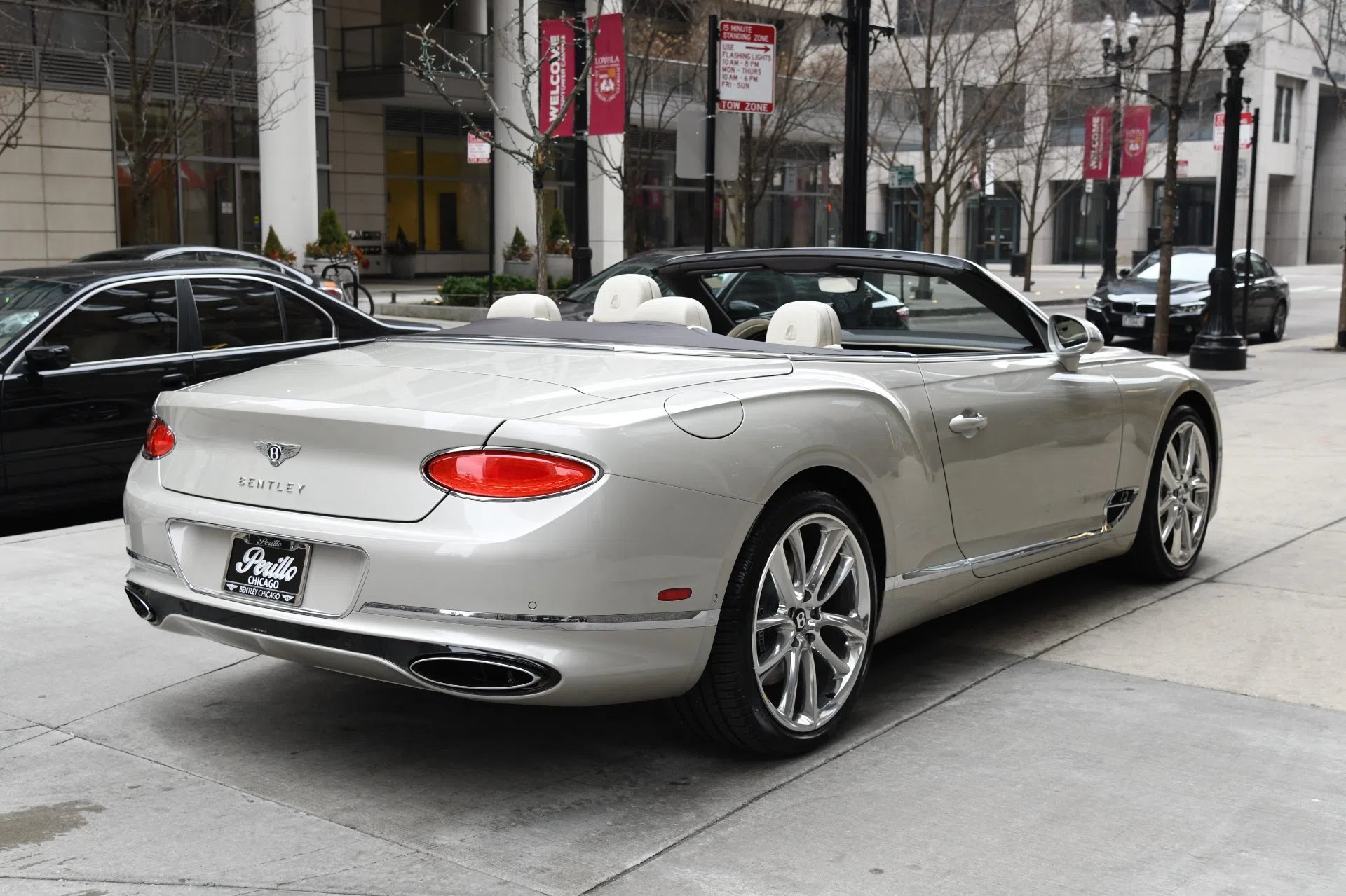2020 Bentley Continental GTC for sale, exterior, White Sand