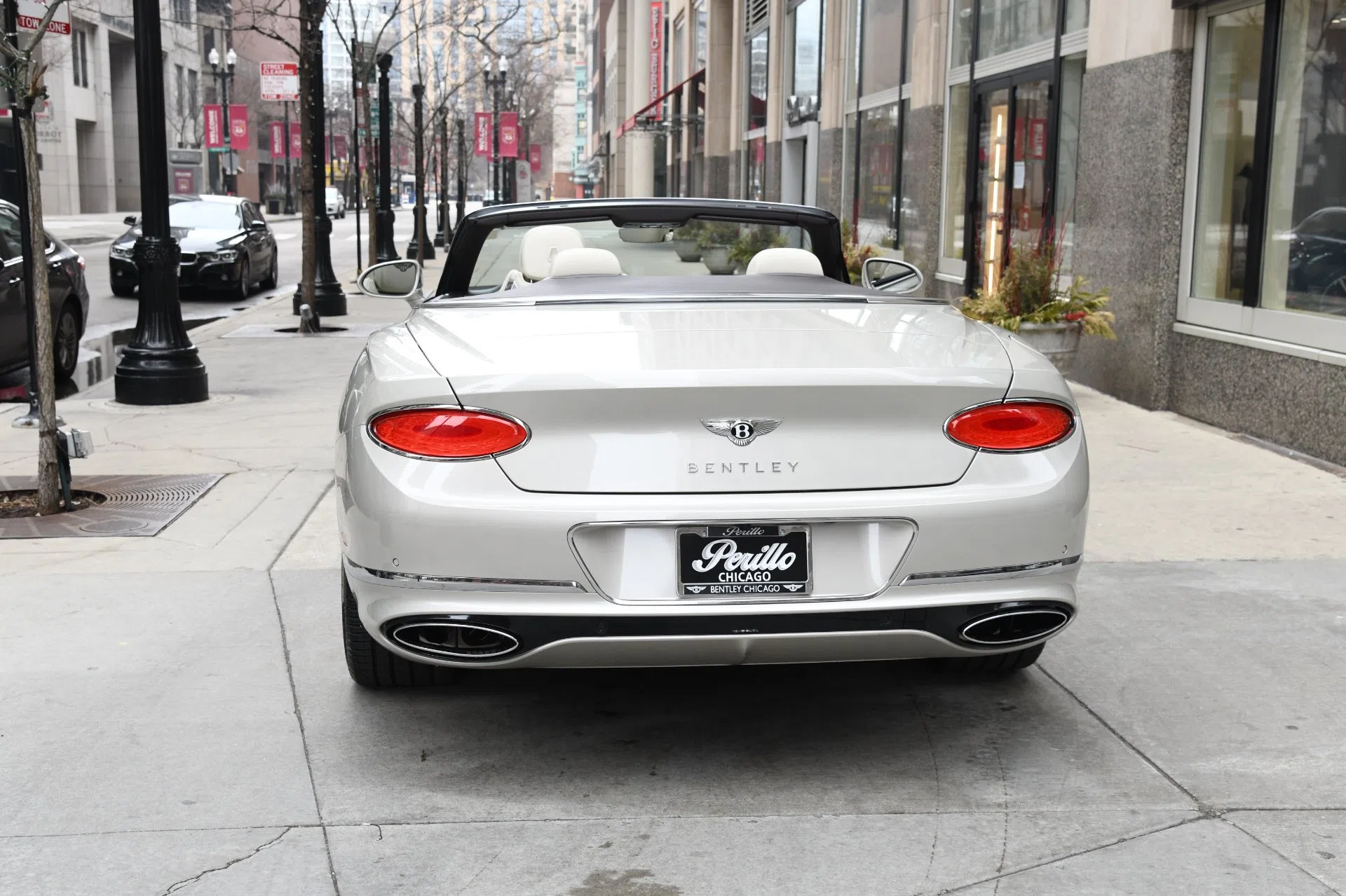 2020 Bentley Continental GTC for sale, exterior, White Sand