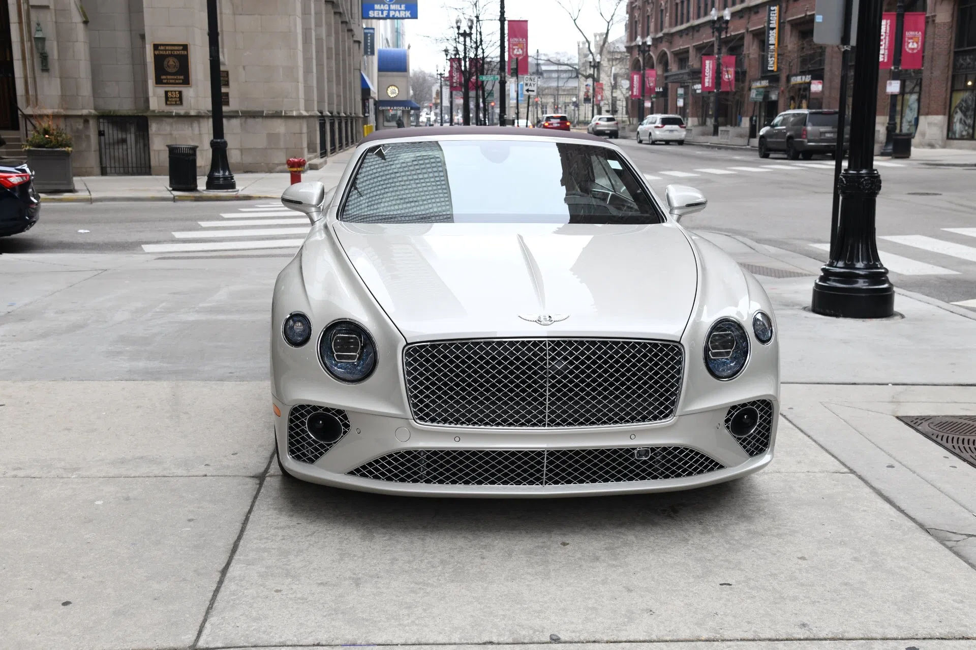 2020 Bentley Continental GTC for sale, exterior, White Sand