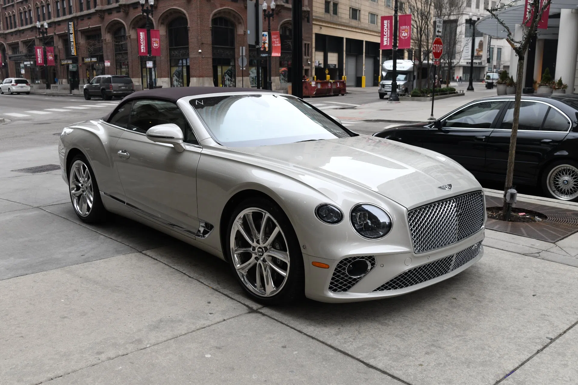 2020 Bentley Continental GTC for sale, exterior, White Sand