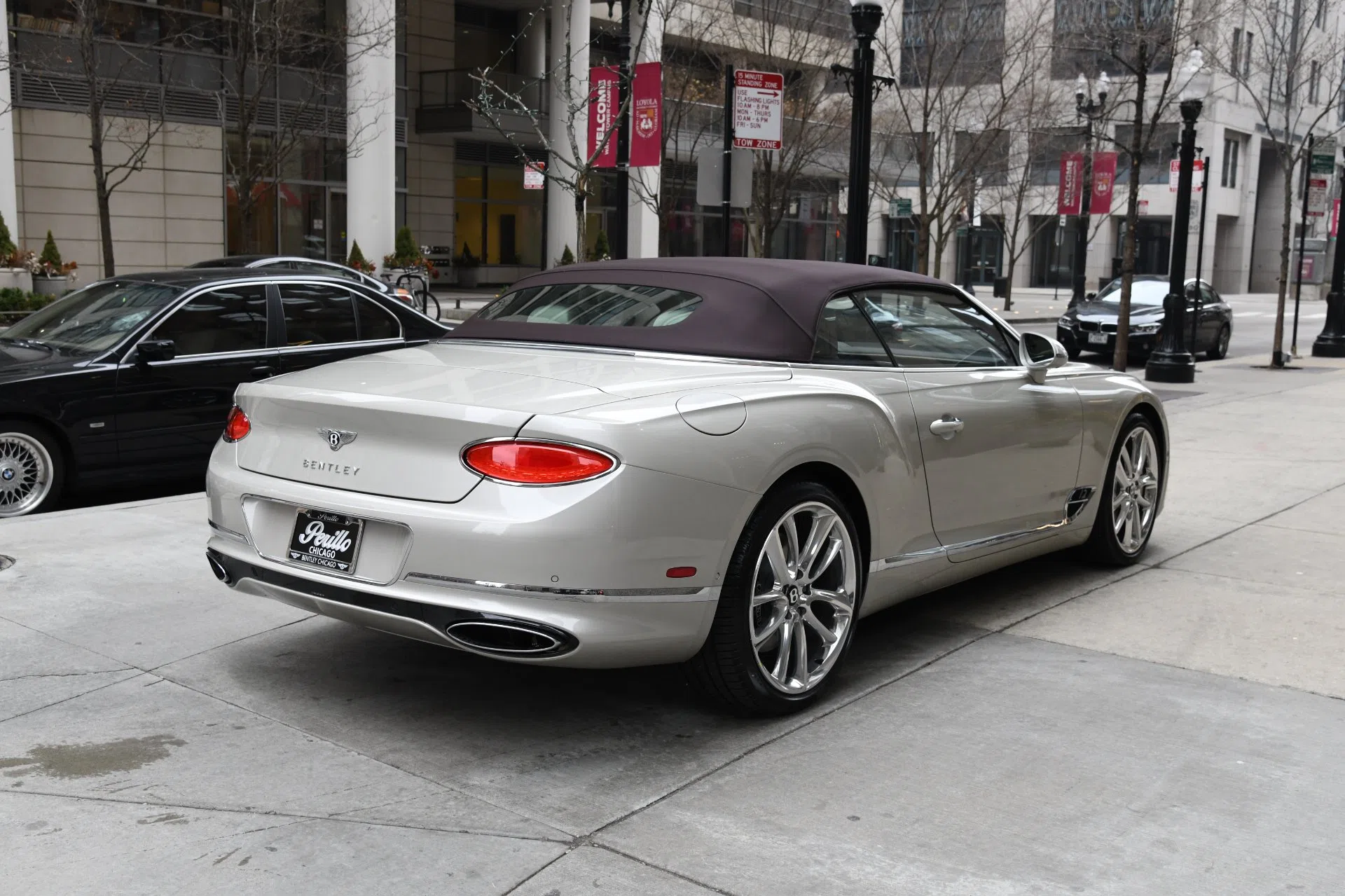 2020 Bentley Continental GTC for sale, exterior, White Sand