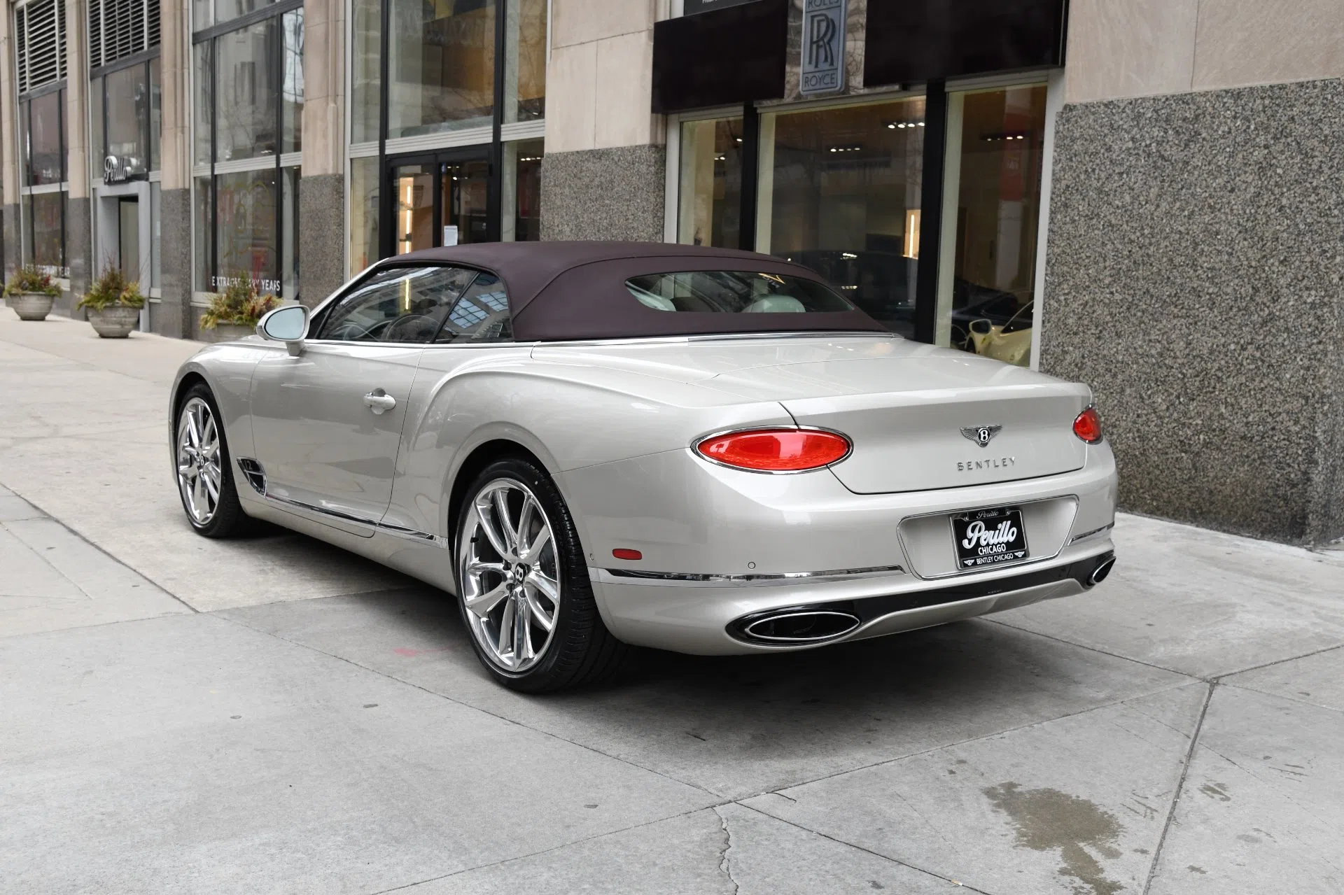 2020 Bentley Continental GTC for sale, exterior, White Sand