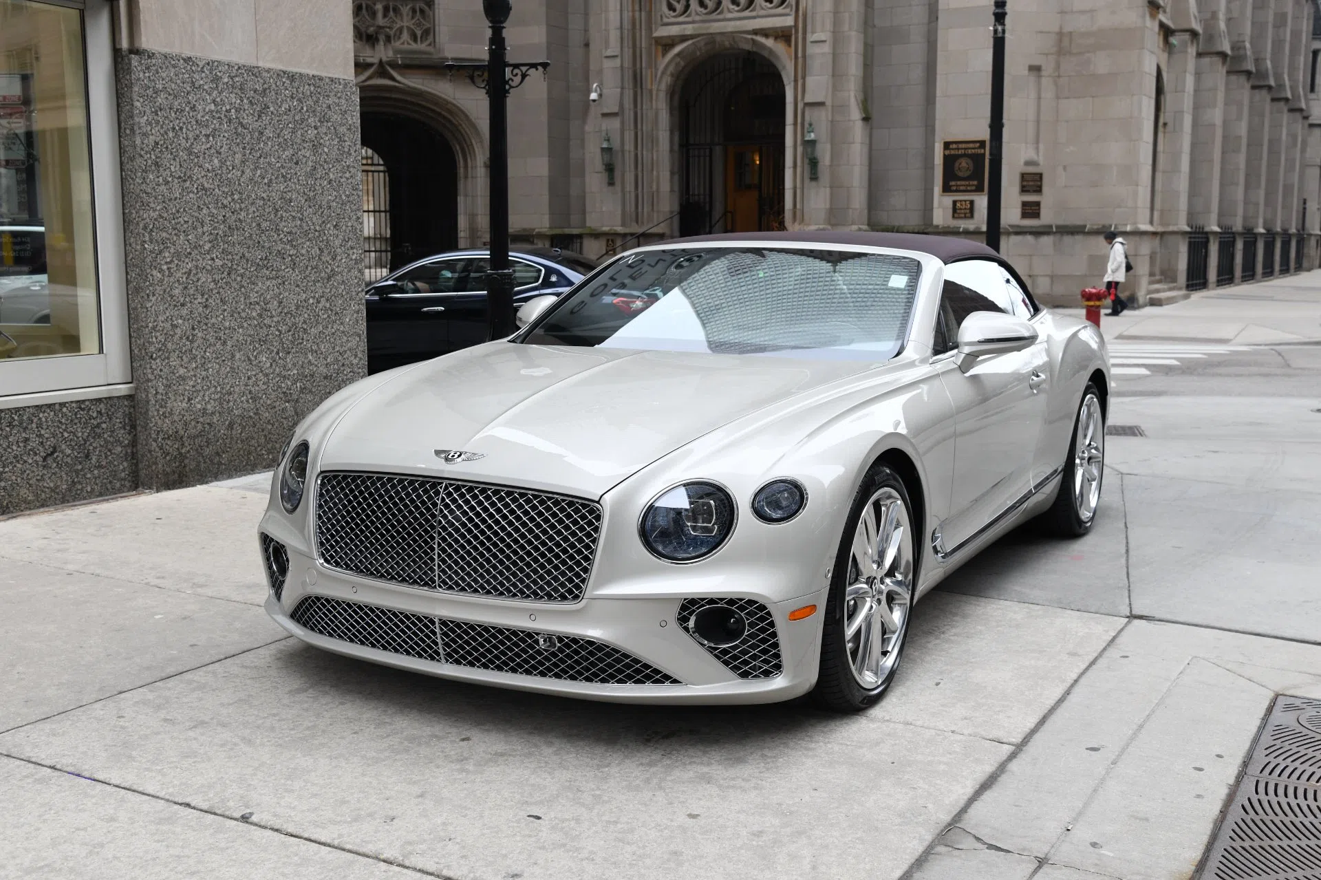 2020 Bentley Continental GTC for sale, exterior, White Sand