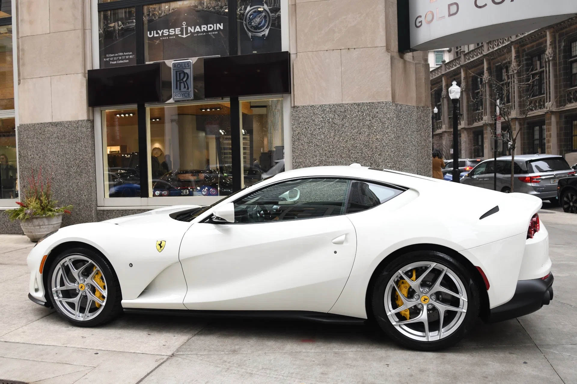 2020 Ferrari 812 Superfast for sale, exterior, Bianco Avus