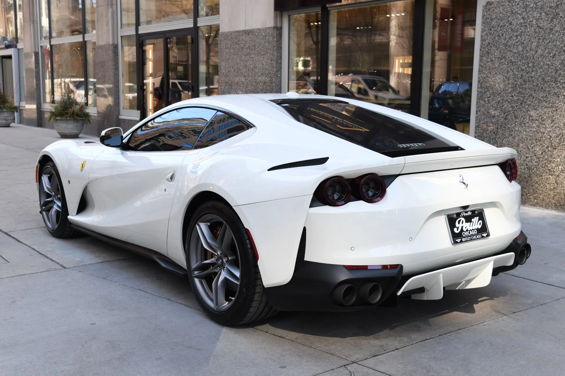 2019 Ferrari 812 Superfast for sale, exterior, Bianco Avus