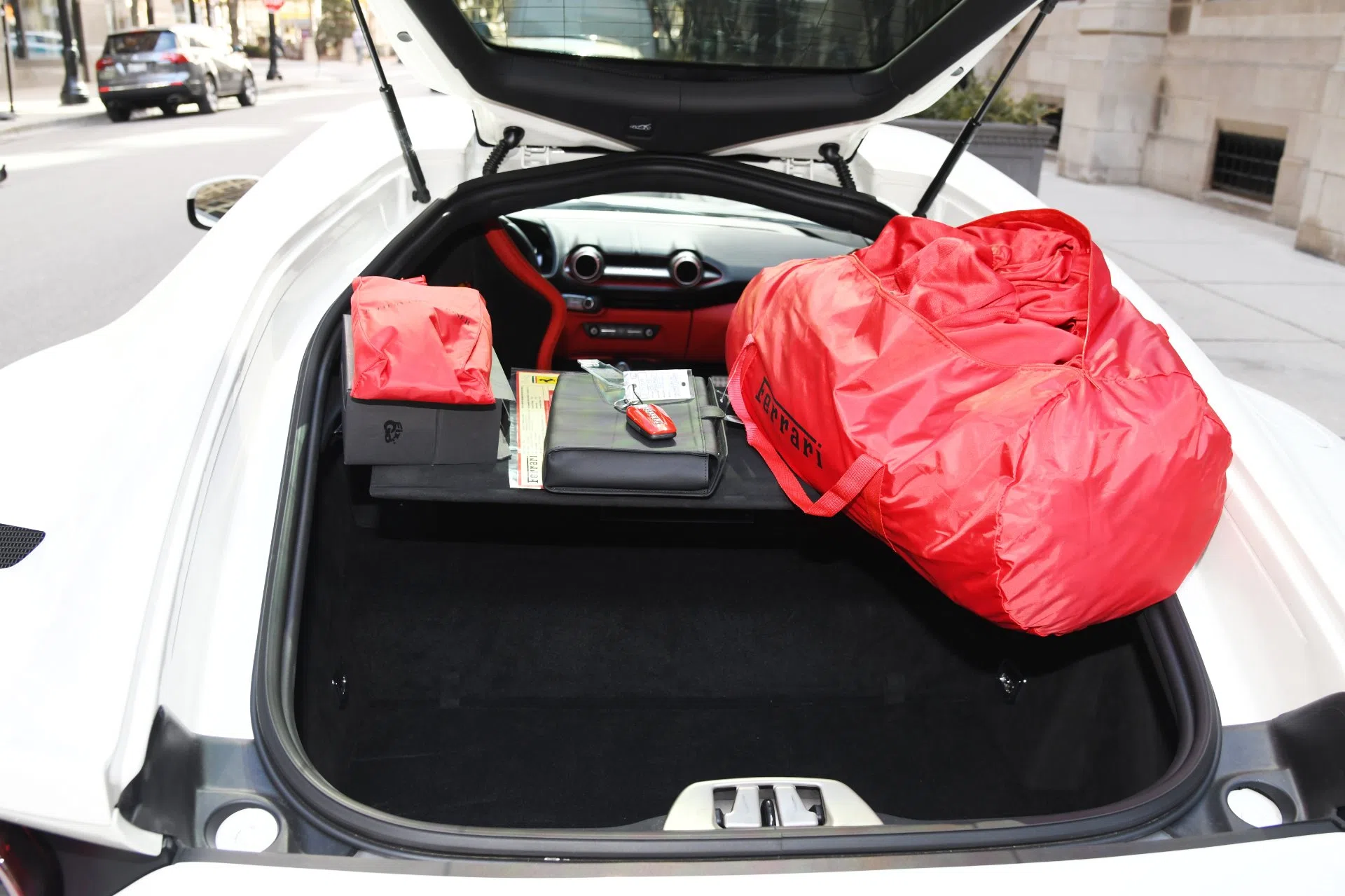 2019 Ferrari 812 Superfast trunk