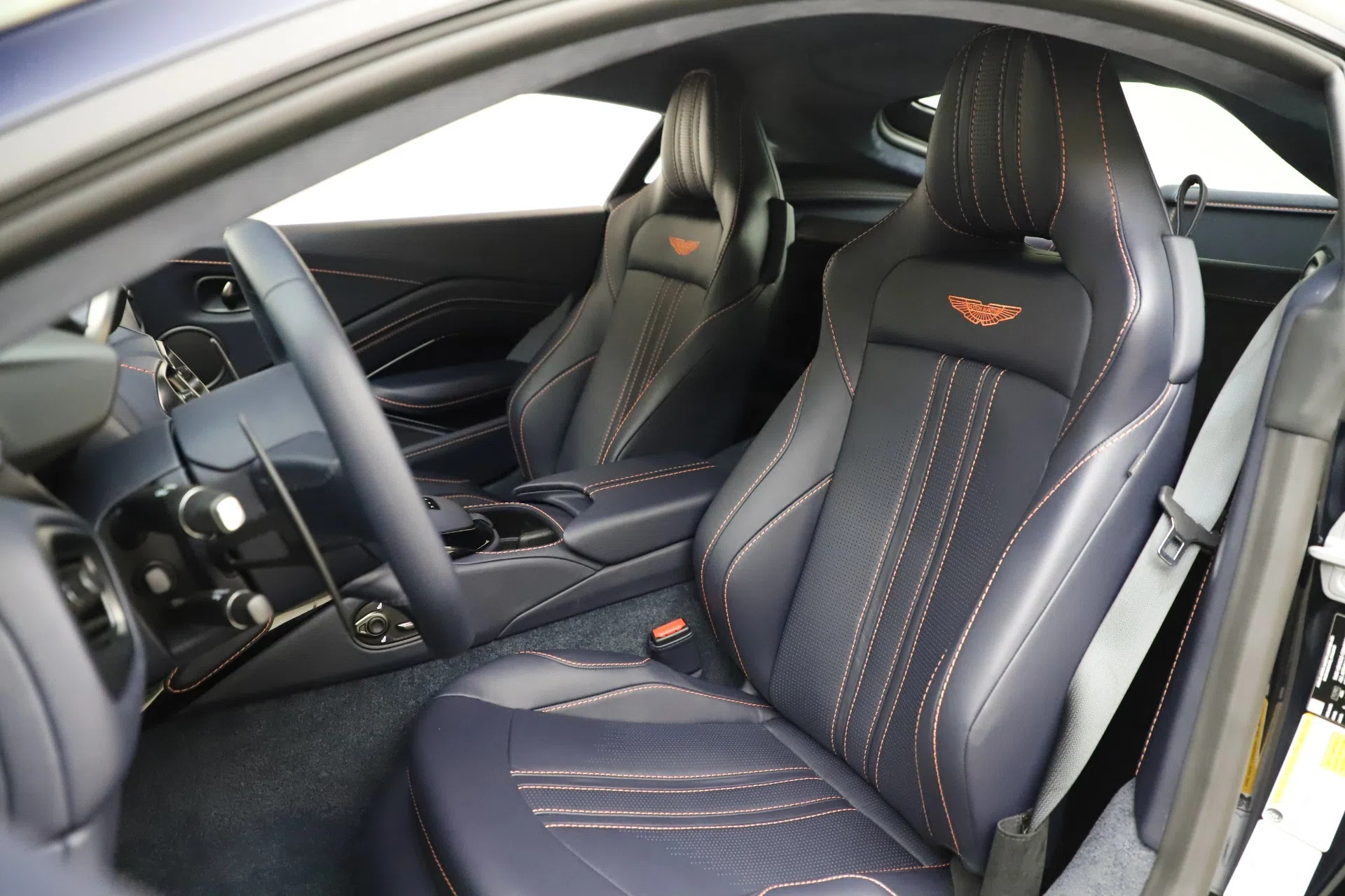 2020 Aston Martin Vantage Coupe interior, seats, Dark Knight