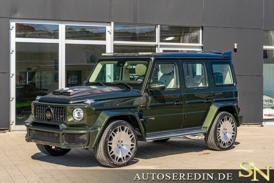 2020 BRABUS G 800 for sale, exterior, Designo Oliv Metallic | Metallic