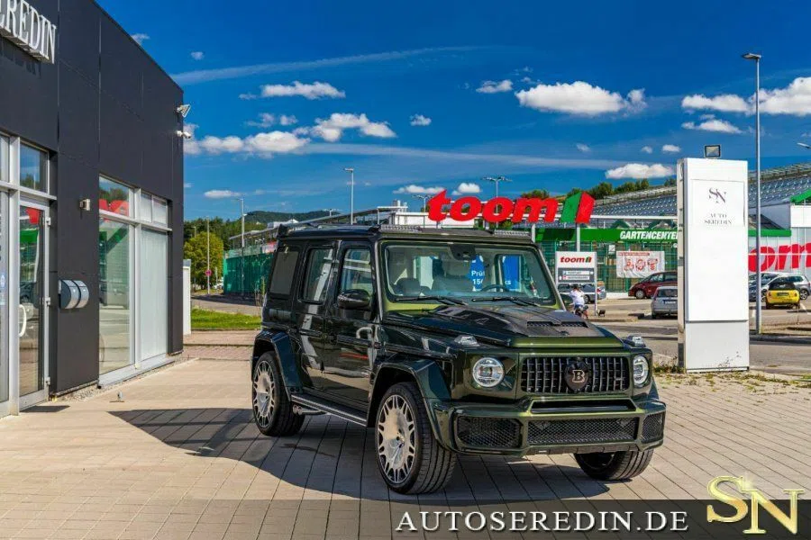 2020 BRABUS G 800 for sale, exterior, Designo Oliv Metallic | Metallic