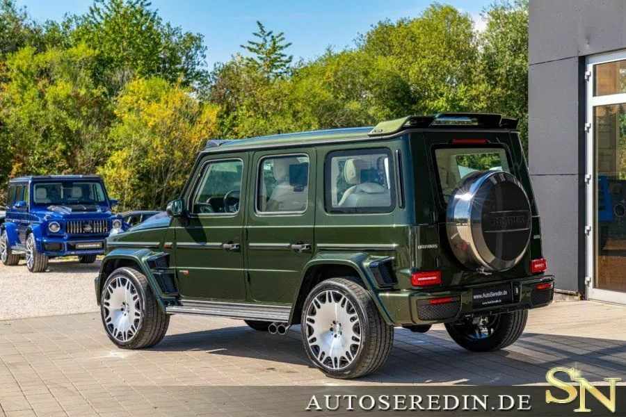 2020 BRABUS G 800 for sale, exterior, Designo Oliv Metallic | Metallic