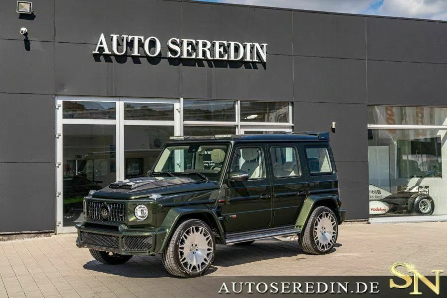2020 BRABUS G 800 for sale, exterior, Designo Oliv Metallic | Metallic
