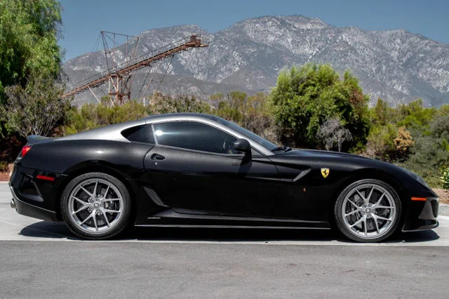2011 Ferrari 599 GTO, exterior, Black