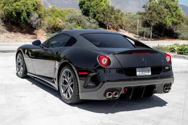 2011 Ferrari 599 GTO, exterior, Black