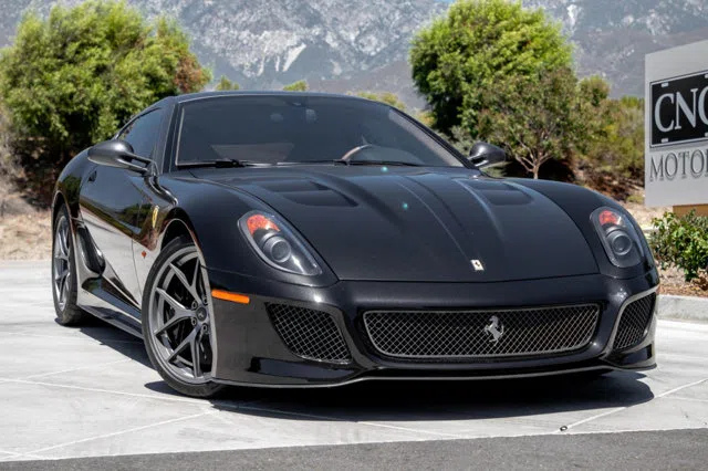 2011 Ferrari 599 GTO, exterior, Black