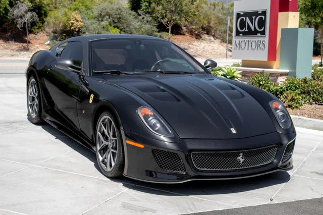 2011 Ferrari 599 GTO, exterior, Black