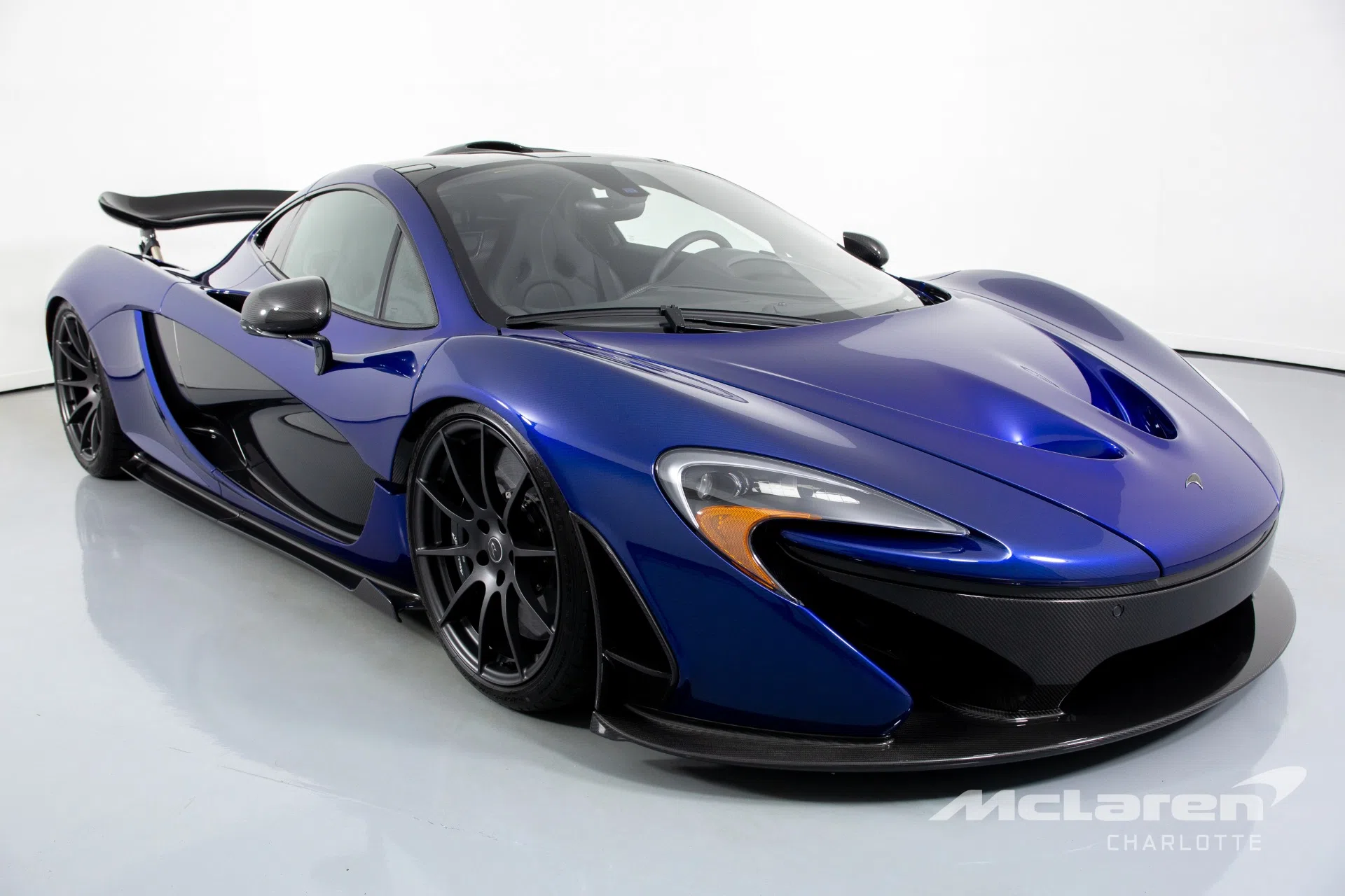 2014 MCLAREN P1 for sale, exterior, Modica Blue Carbon Fiber