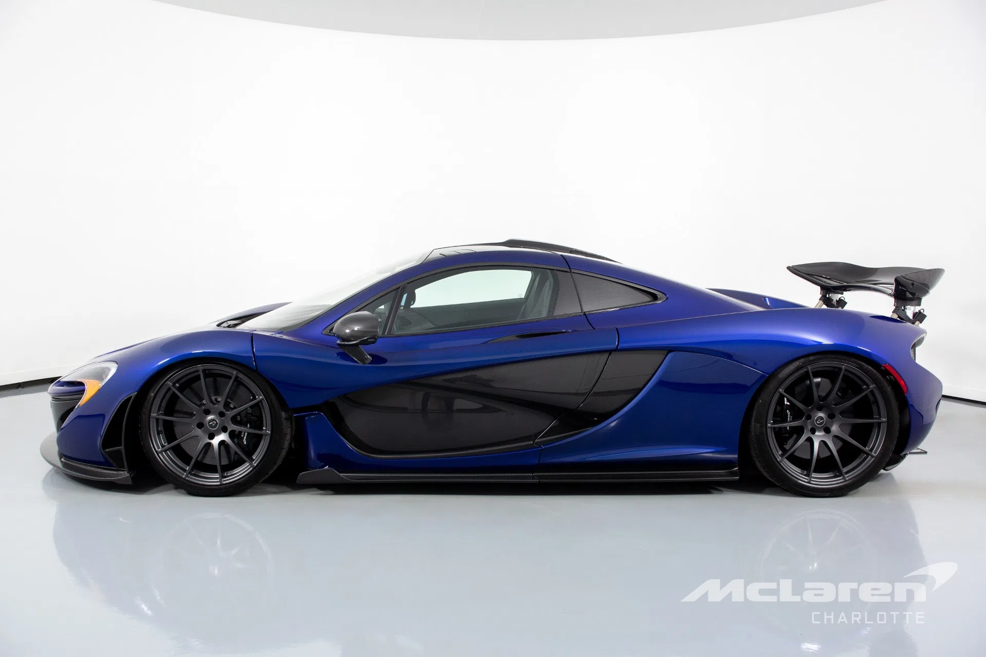 2014 MCLAREN P1 for sale, exterior, Modica Blue Carbon Fiber